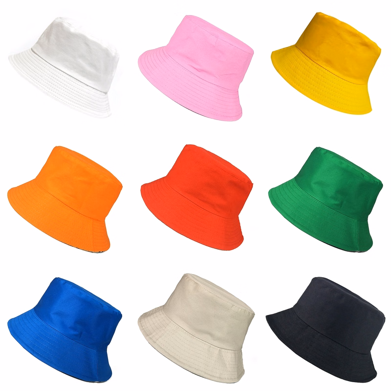 MOQ50pcs Kids Travel Beach Sun Hat Caps 21.2" Circumference