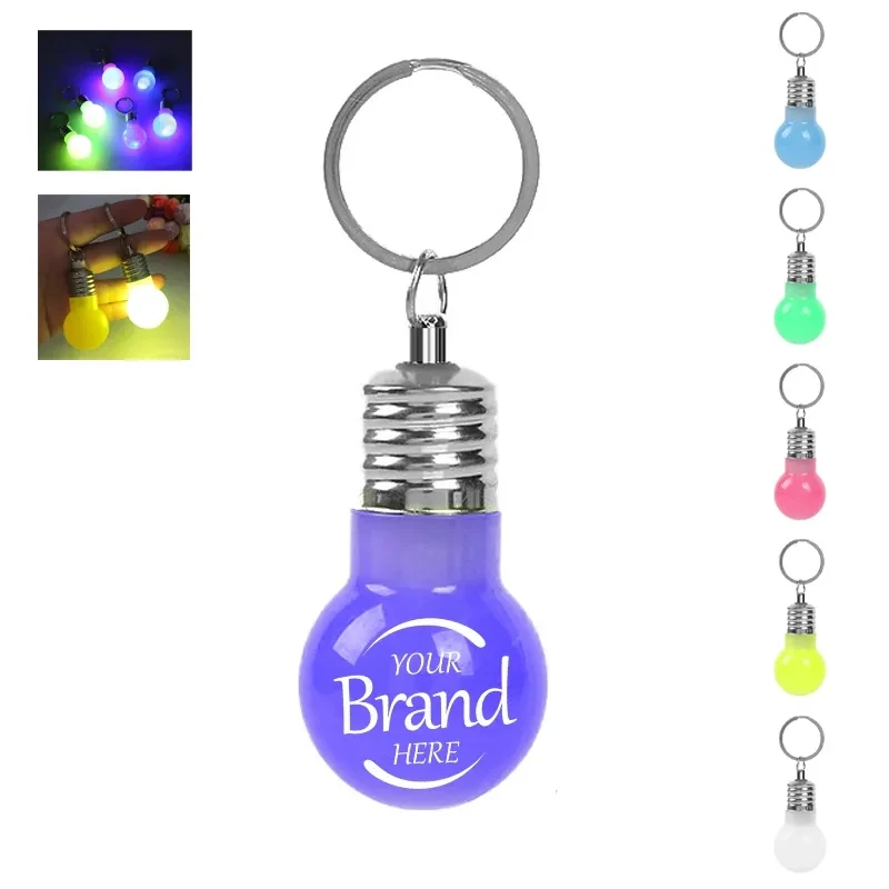 Creative Mini Led Bulb Keychain 1