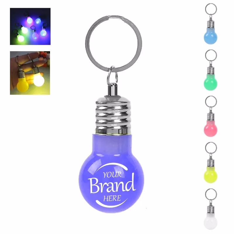 Creative Mini Led Bulb Keychain