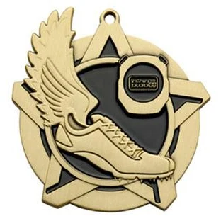 Track Super Star Medal 2-1/4" 1
