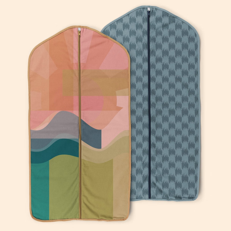 FANCY PANTS ADULT GARMENT BAG - 4CP PIGMENT DYED CANVAS