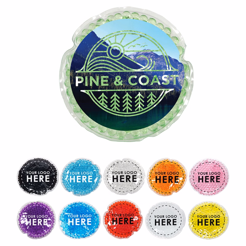 Full-Color Round Aqua Pearls™ Hot/Cold Pack