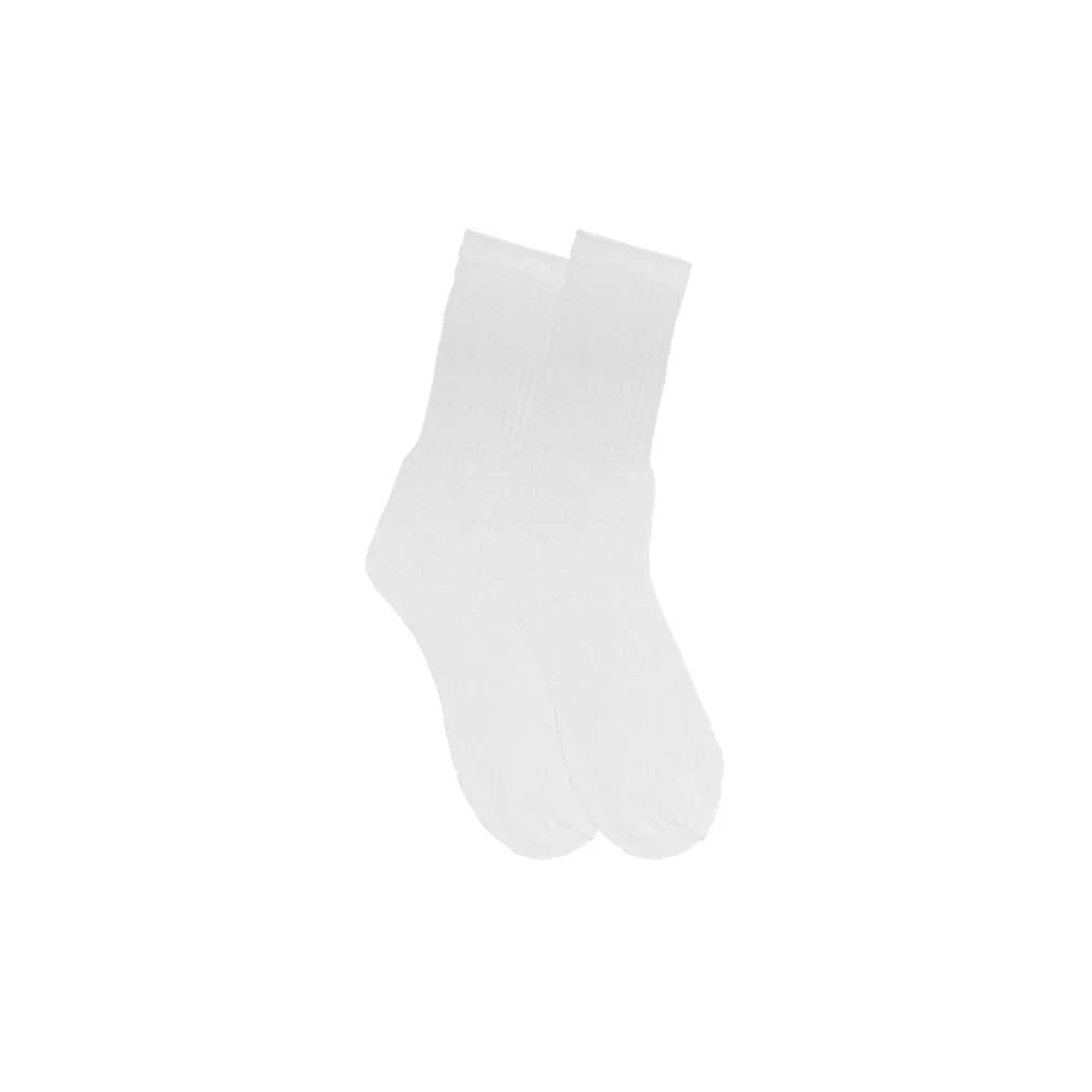 Men's Crew Socks - White Size 9-11 1