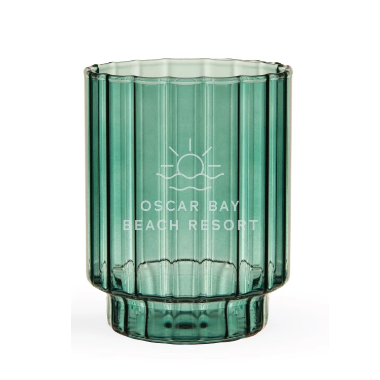Twine Living® Malachite Optic Tumbler, set of 2 1
