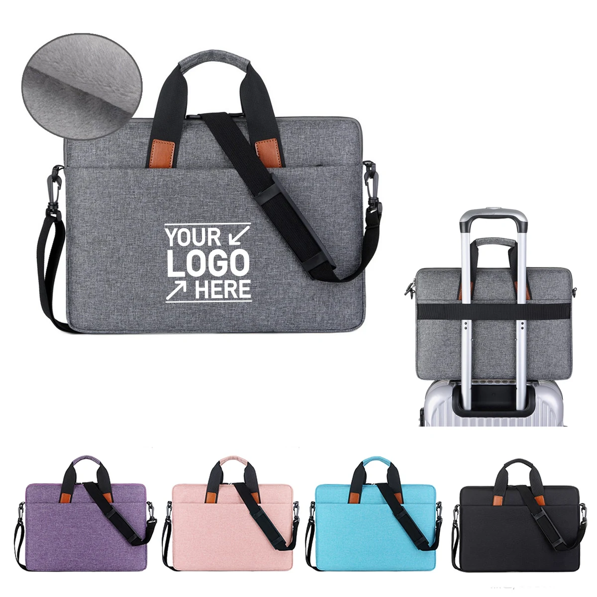 15.6 Inch Polyester Laptop Bag 1