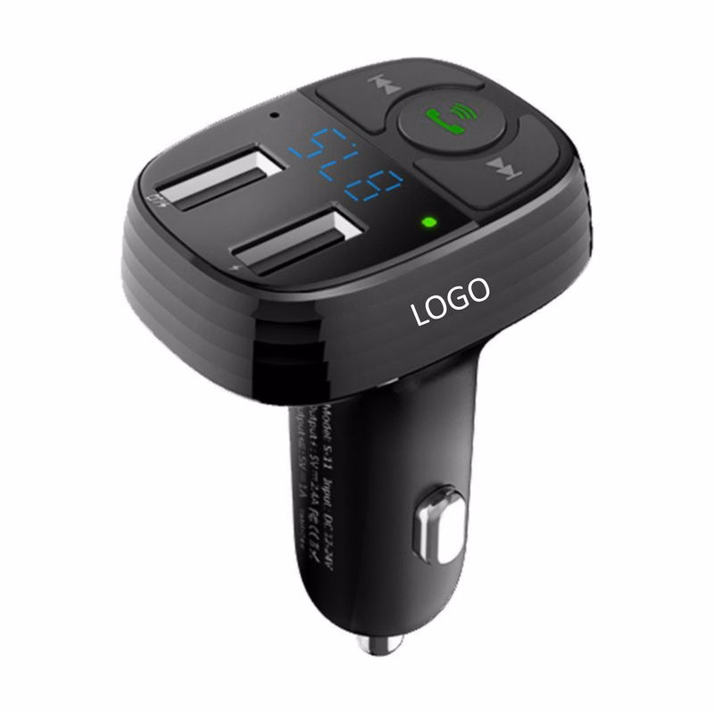 Multifunctional car charger with 5.0 Bluetooth music player