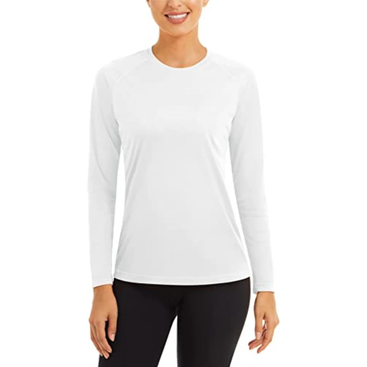 Women's Sunproof UPF 50+ Blank Sublimation Long Sleeve T-shirt 1