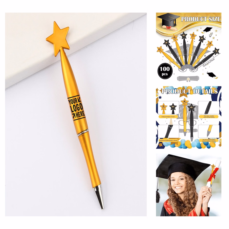Star Graduation Ballpoint Pen