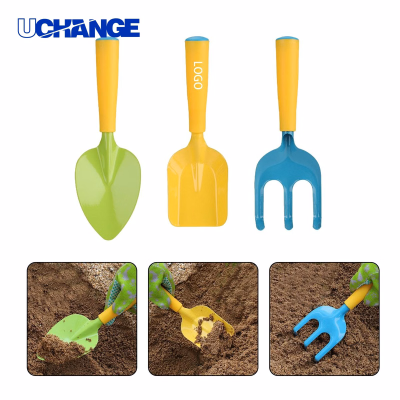 3-Piece Kid Garden Tools Set MOQ:20pcs for Outdoor Activities