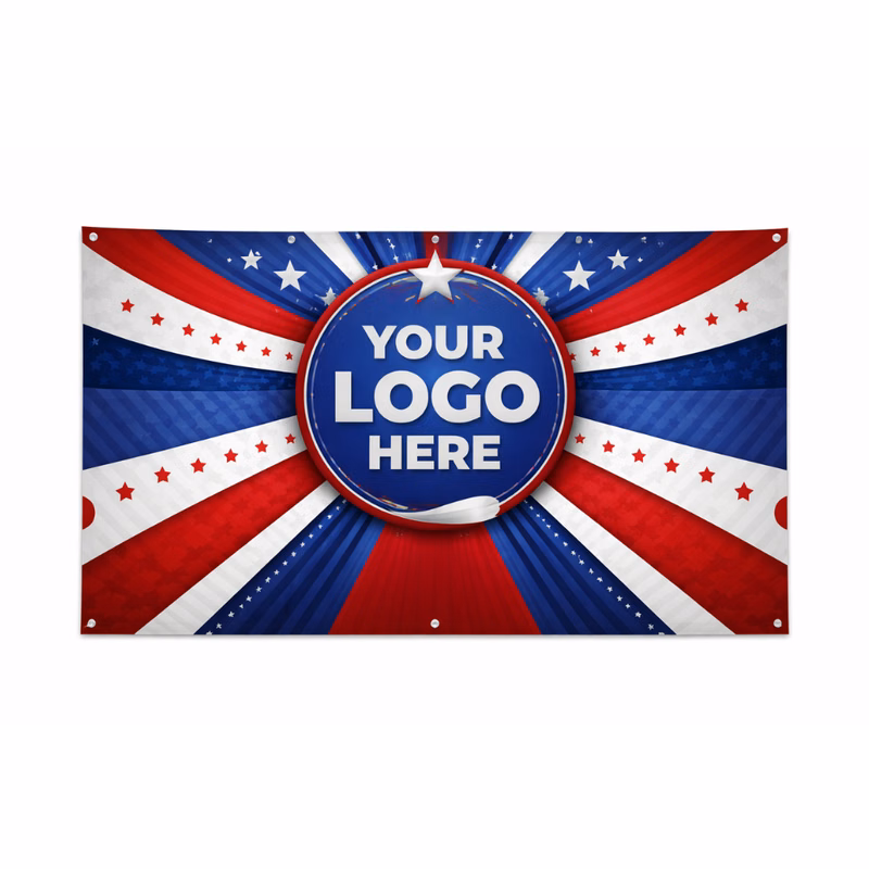5'x8' Dye Sublimation Banner Single sided (Fabric Only)