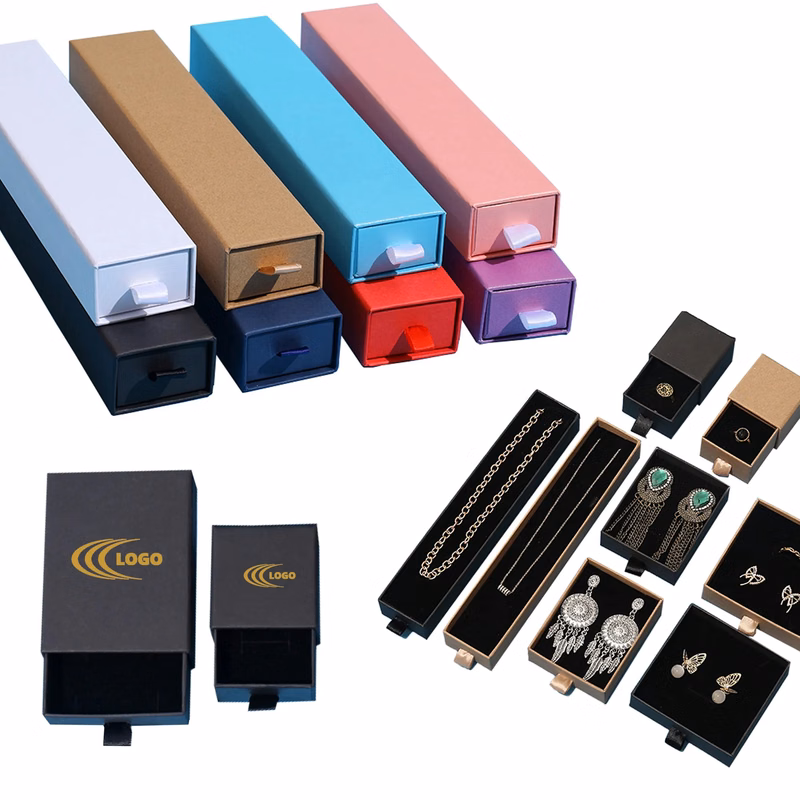 Drawer-Style Jewelry Packaging Box