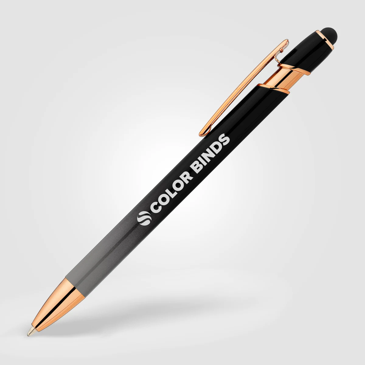 Ellipse Ombre Rose Gold Stylus Pen 1