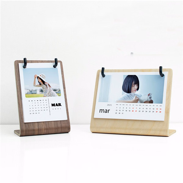 2022 Year of the Tiger Wooden Desk Calendar
