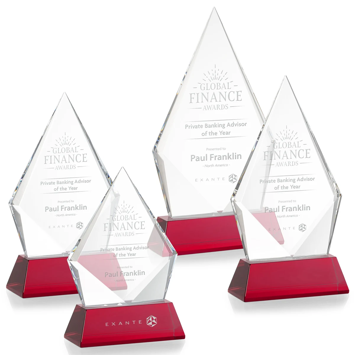 Shelton Award on Newhaven Base - Red 1