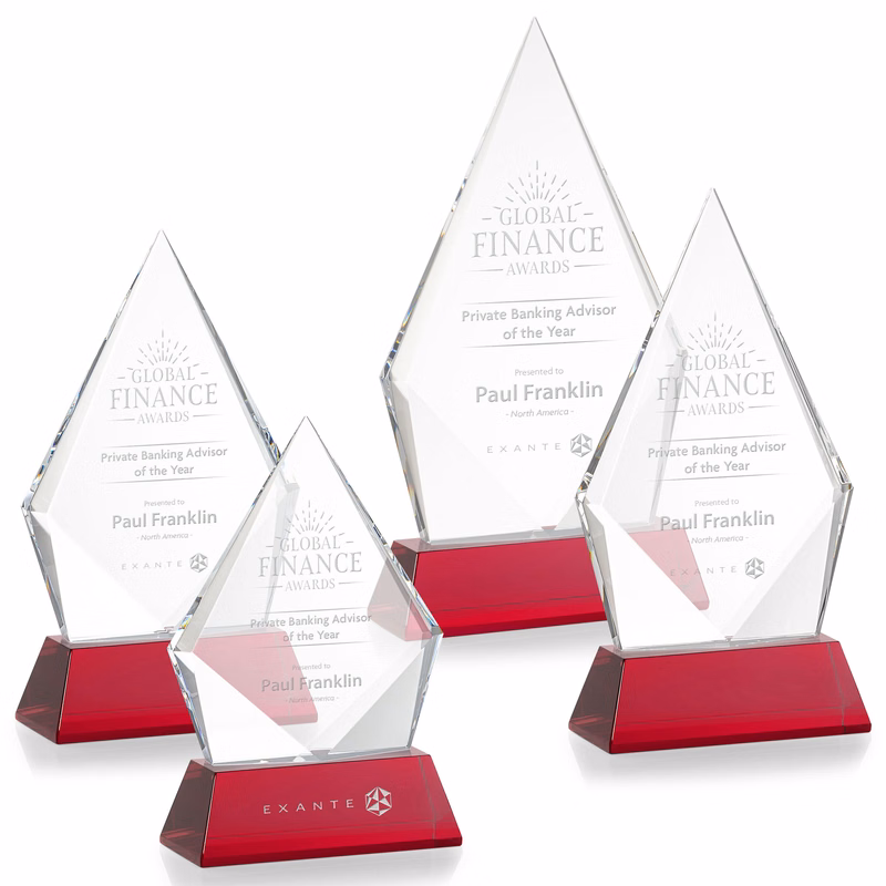Shelton Award on Newhaven Base - Red
