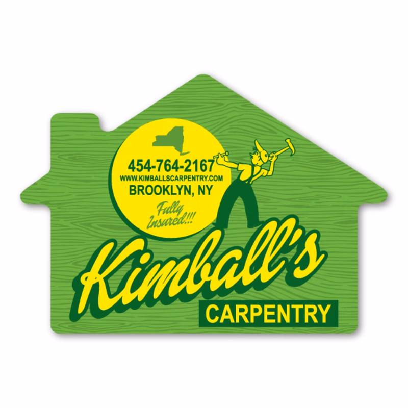 House Magnet - 4.25" x 3" - 20 mil