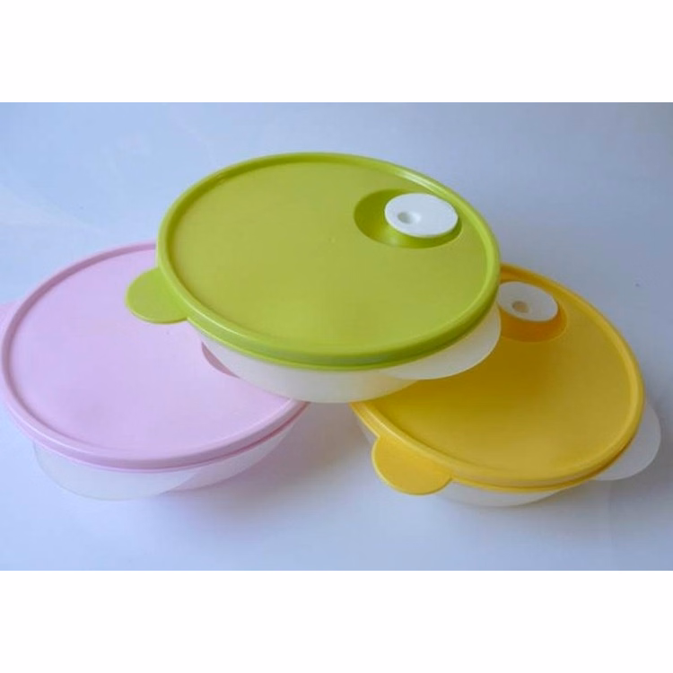 PP Plastic Microwave Bowl with Lid, Fast Food Box, Lunch Box