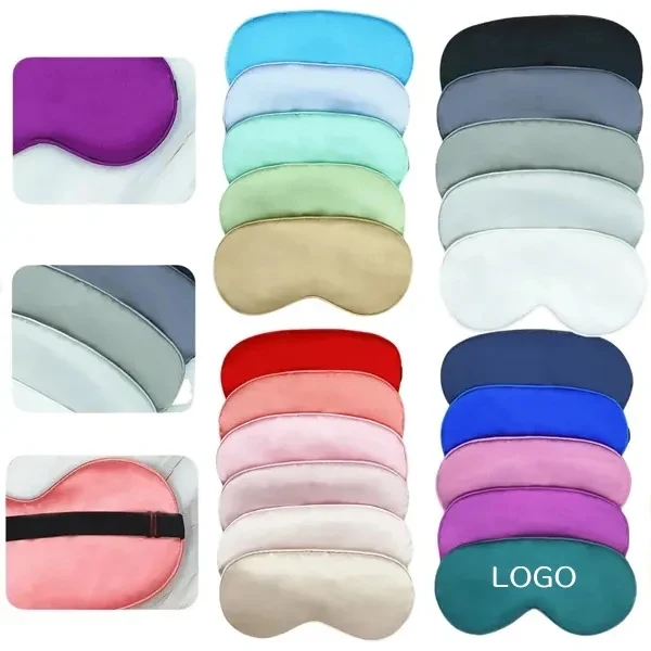 Silk-Like Dual-Sided Eye Mask with Soft Sleep Patch 1