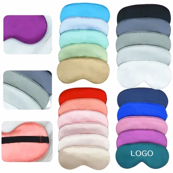 Silk-Like Dual-Sided Eye Mask with Soft Sleep Patch