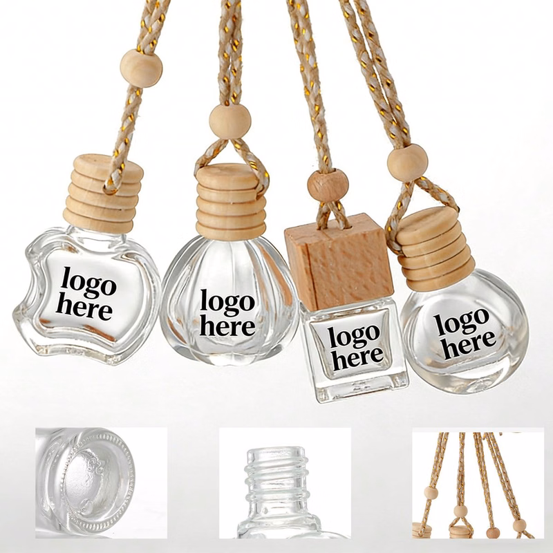 Decorative Car Lanyard Empty Perfume Bottle