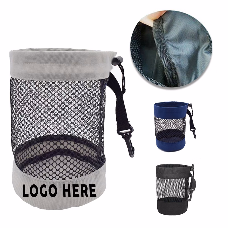 Promotional Nylon Golf Storage Bag With Custom Single-Color Logo Printing