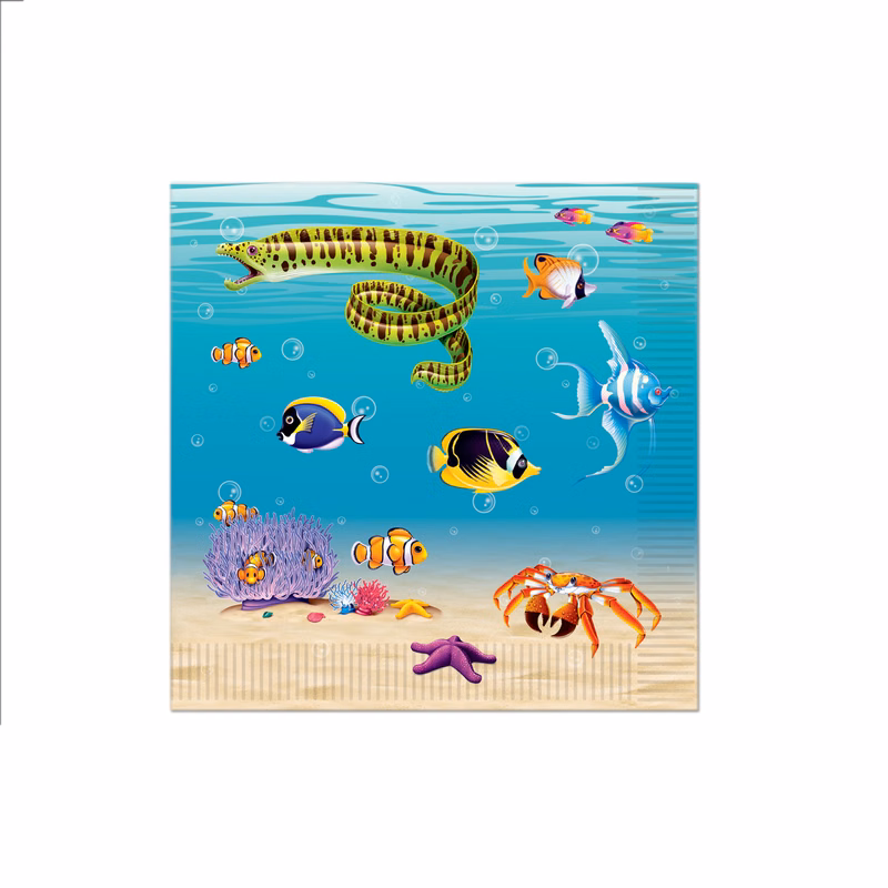 Under The Sea Luncheon Napkins