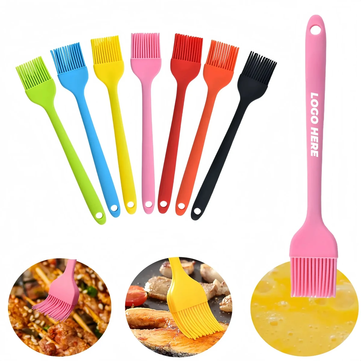 Portable Silicone BBQ Basting Brush 1