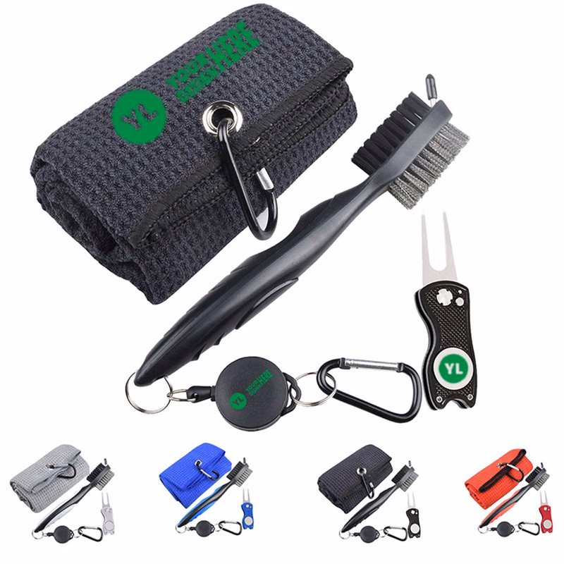 Golf Cleaning Kit With Towel