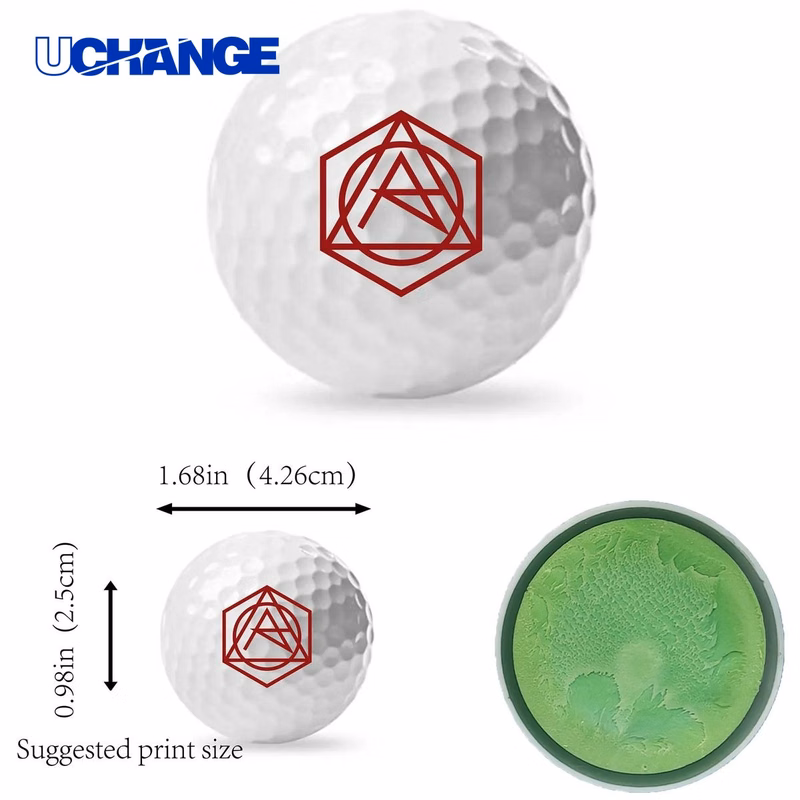 Triple PU Rubber Practice Golf Ball