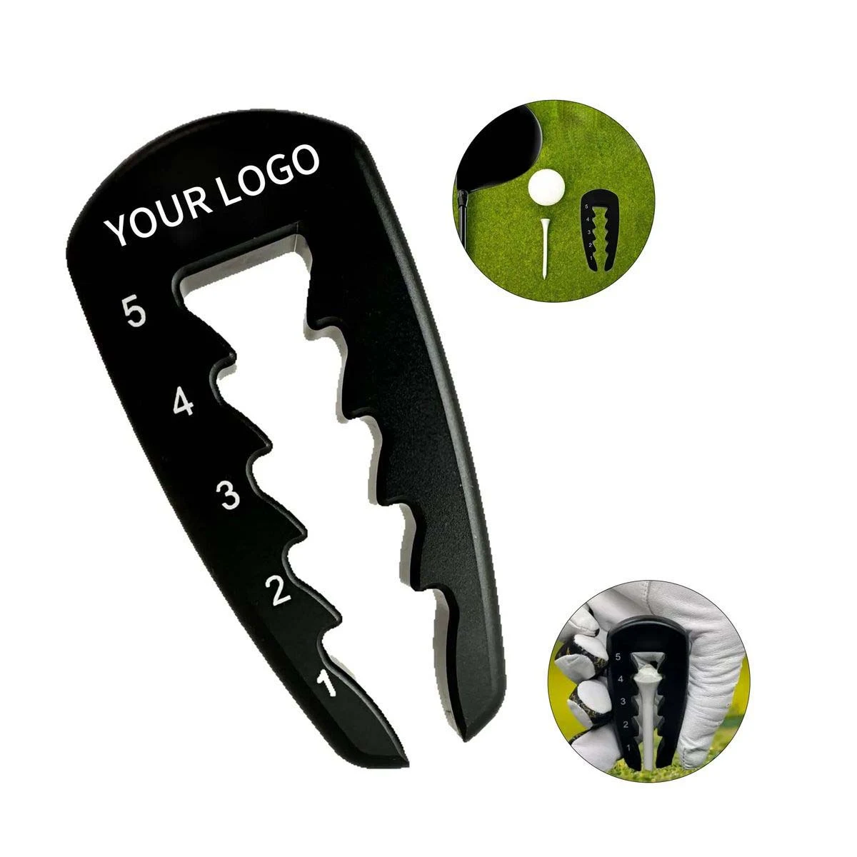 Compact Golf Tee Tool for Practice Sessions 1