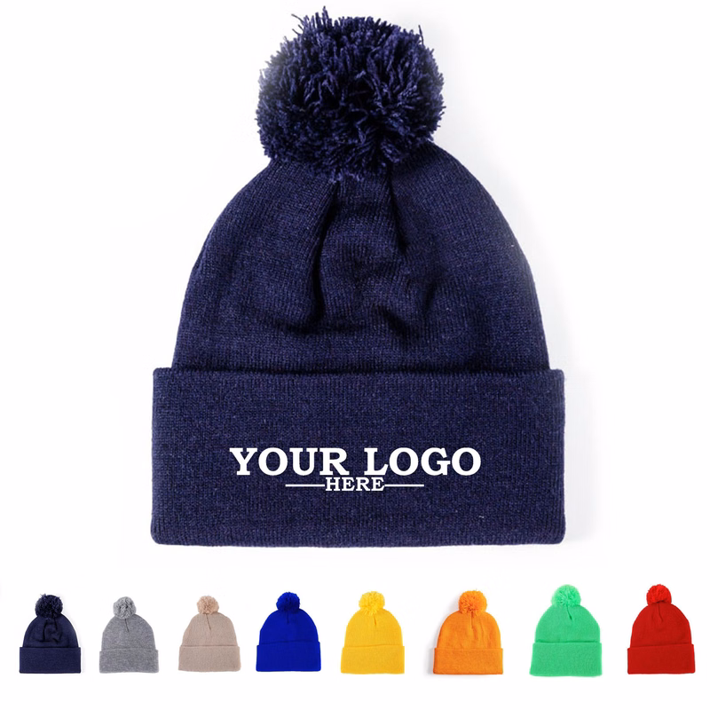 Pom Knit Hat