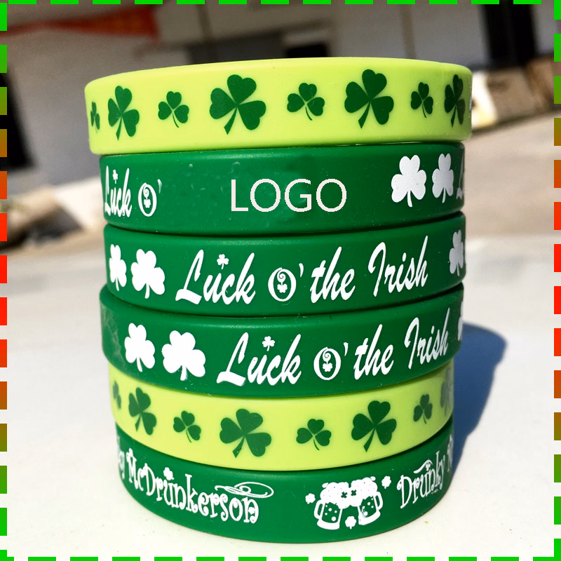 Silkscreen Silicone Hand Wrist Band