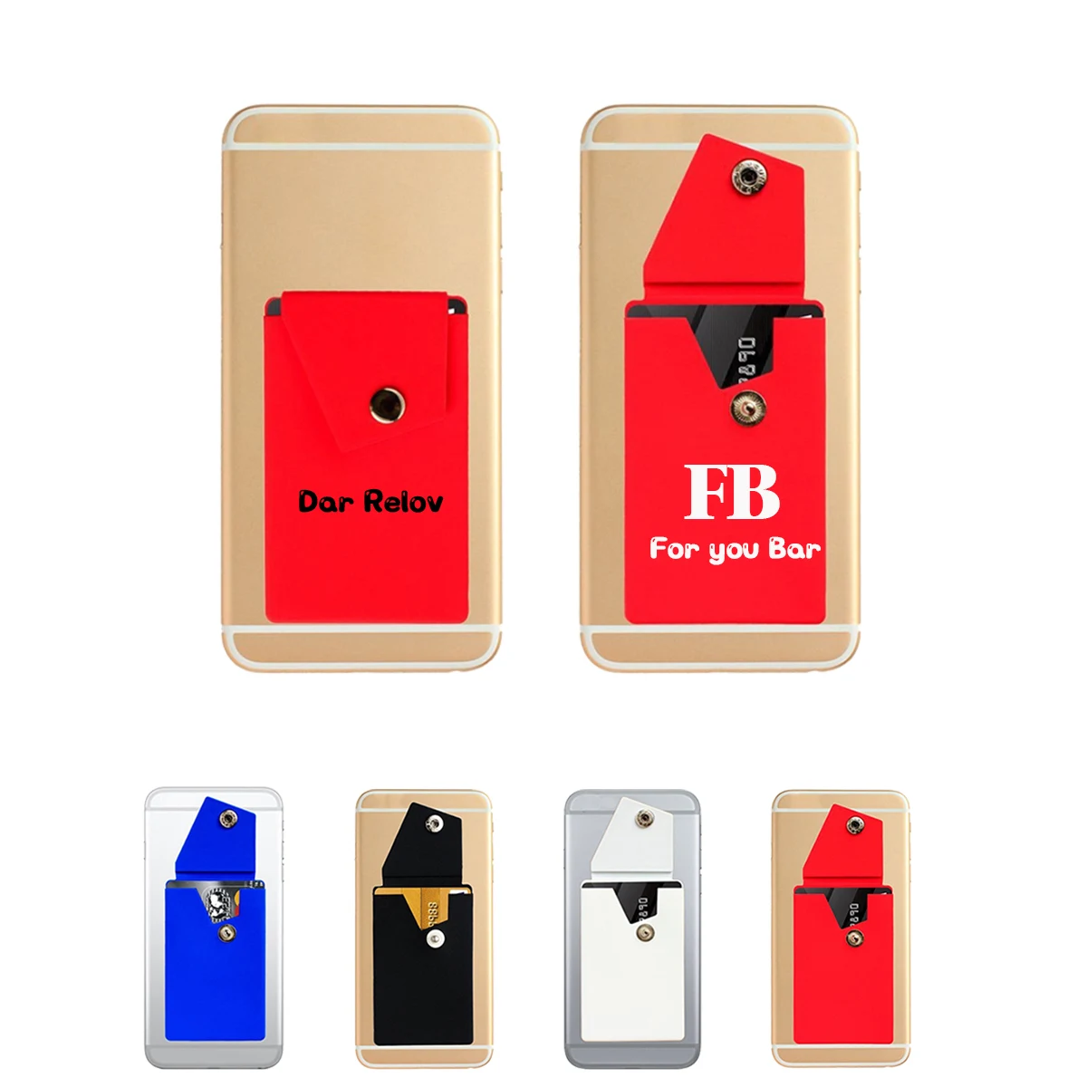 Button Wallet Phone Pocket 1