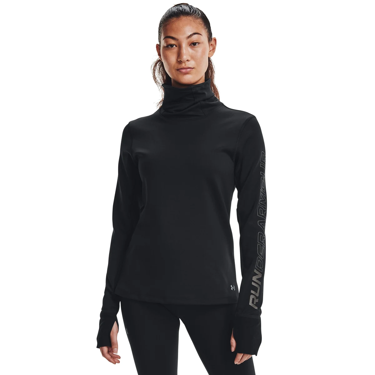 UA Empowered Women's Funnel Neck 1