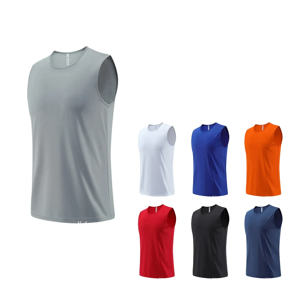 MOQ50 Breathable Men's Running Yoga Fitness Tank Top 1