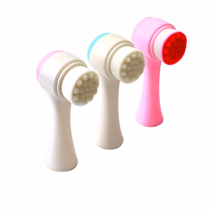 3D Double-faced facial Cleaning Brush