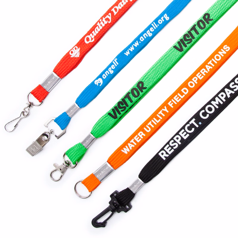 1/2" Tube Polyester Lanyard