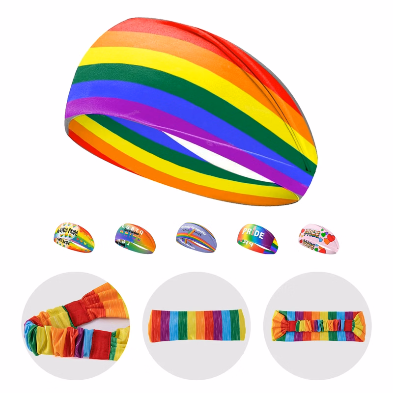 Rainbow Sports Headband LBGTQ
