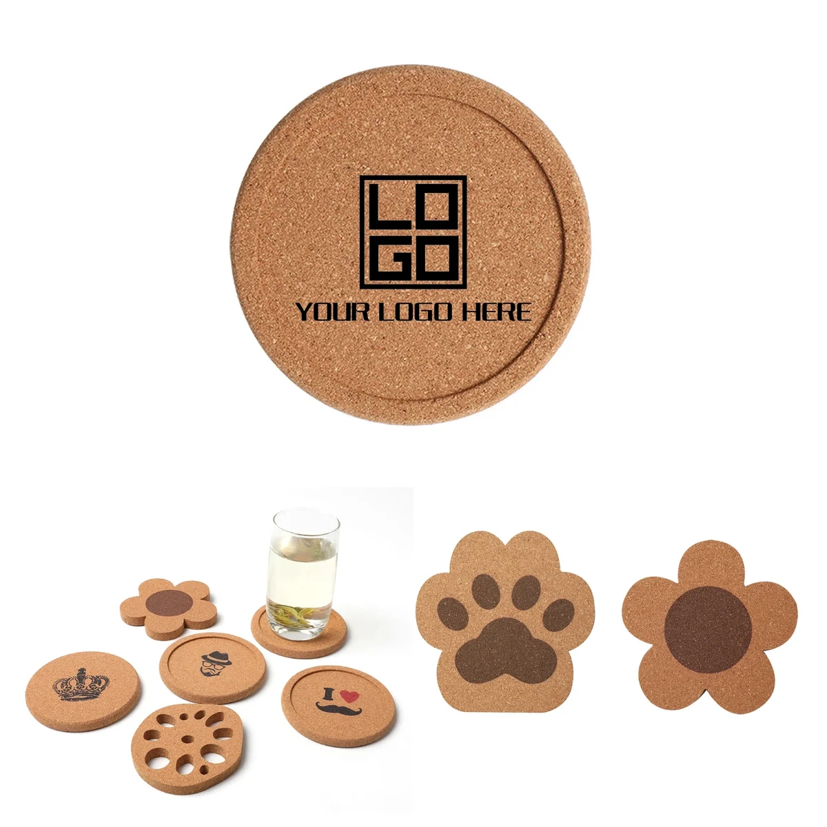 Cork Insulated Coaster MOQ30pcs 1