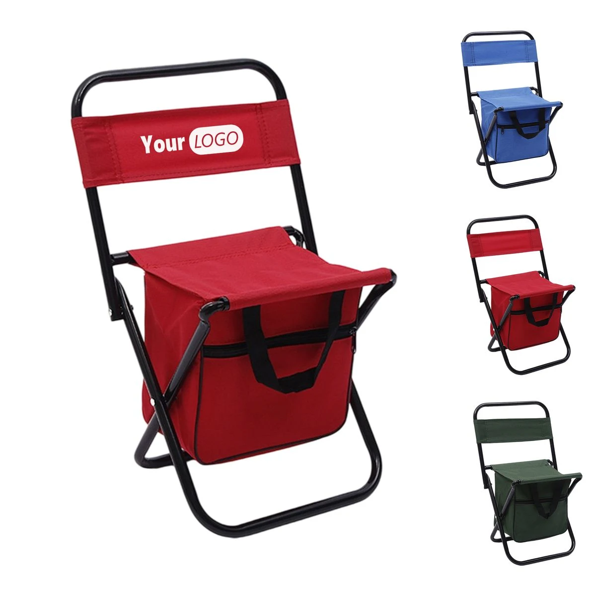 Portable Folding Fishing Chair With Storage Bag 1