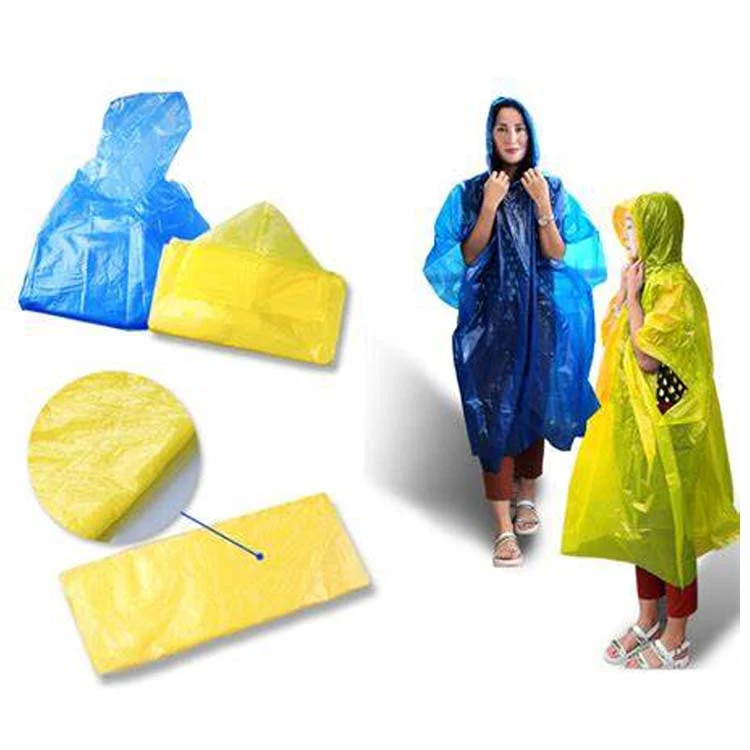 Disposable Rain Poncho 1