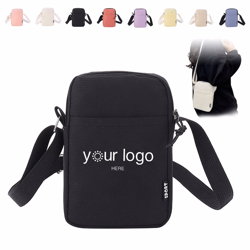 Zipper Crossbody Shoulder Bag