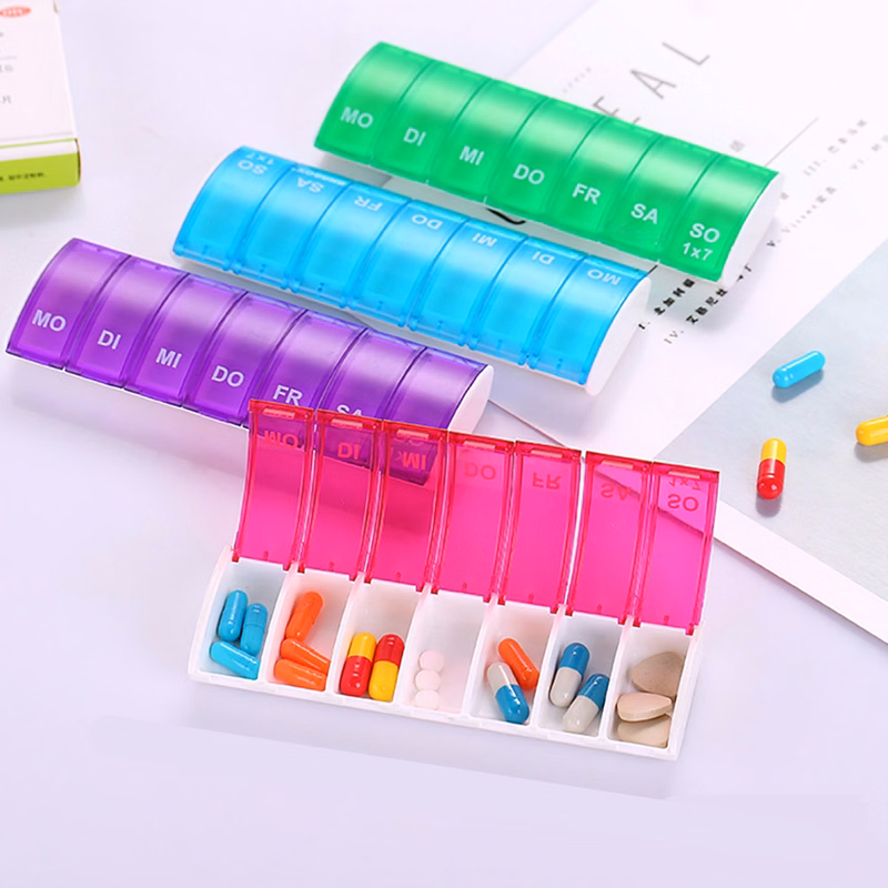 7 Days Weekly Pill Organizer