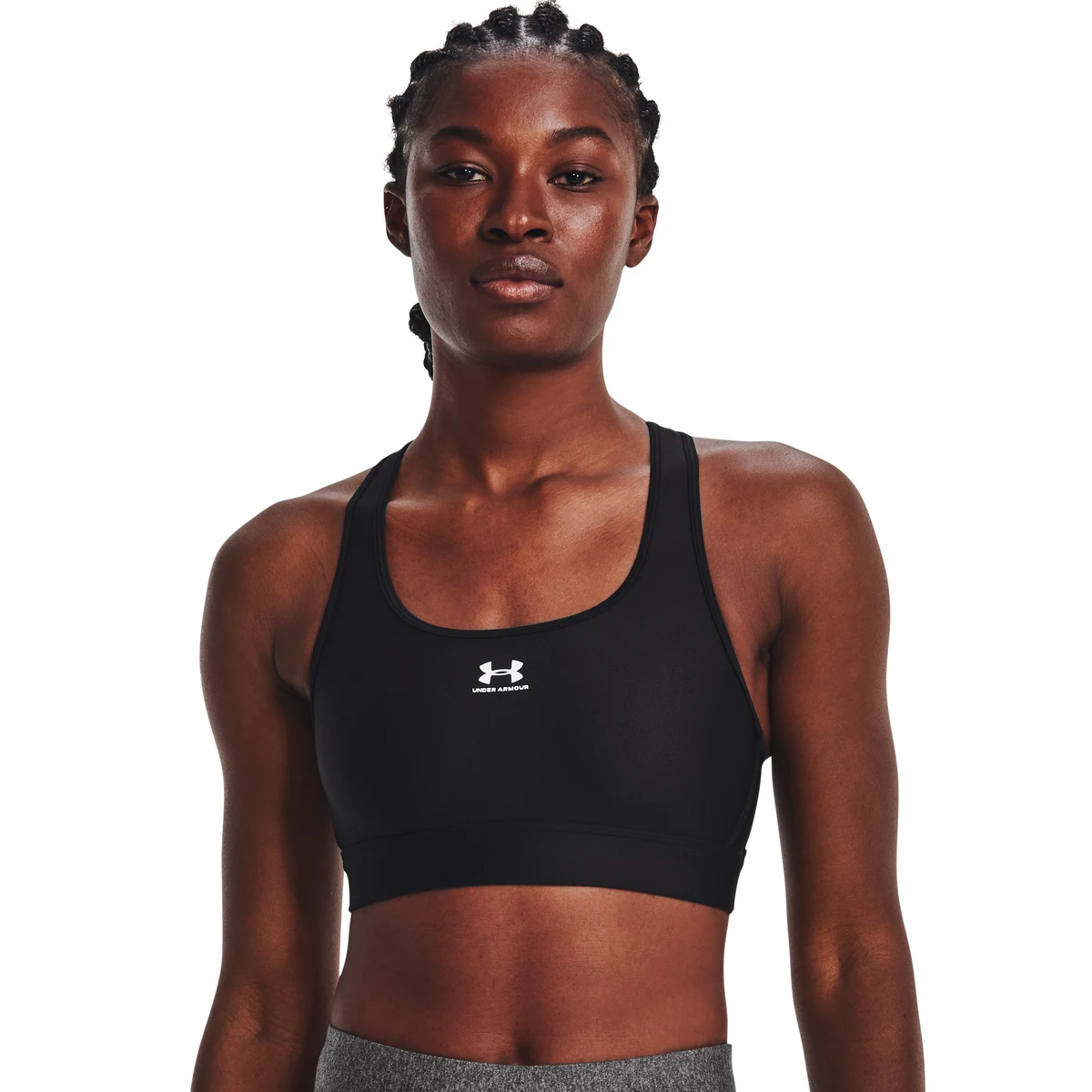 HeatGear Mid Padless Women's Sports Bra 1