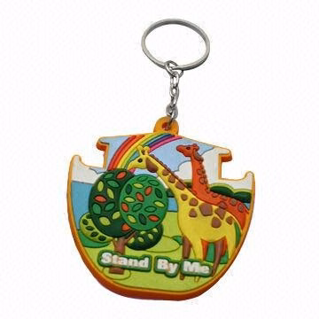 1" PVC Keychain - in 2D
