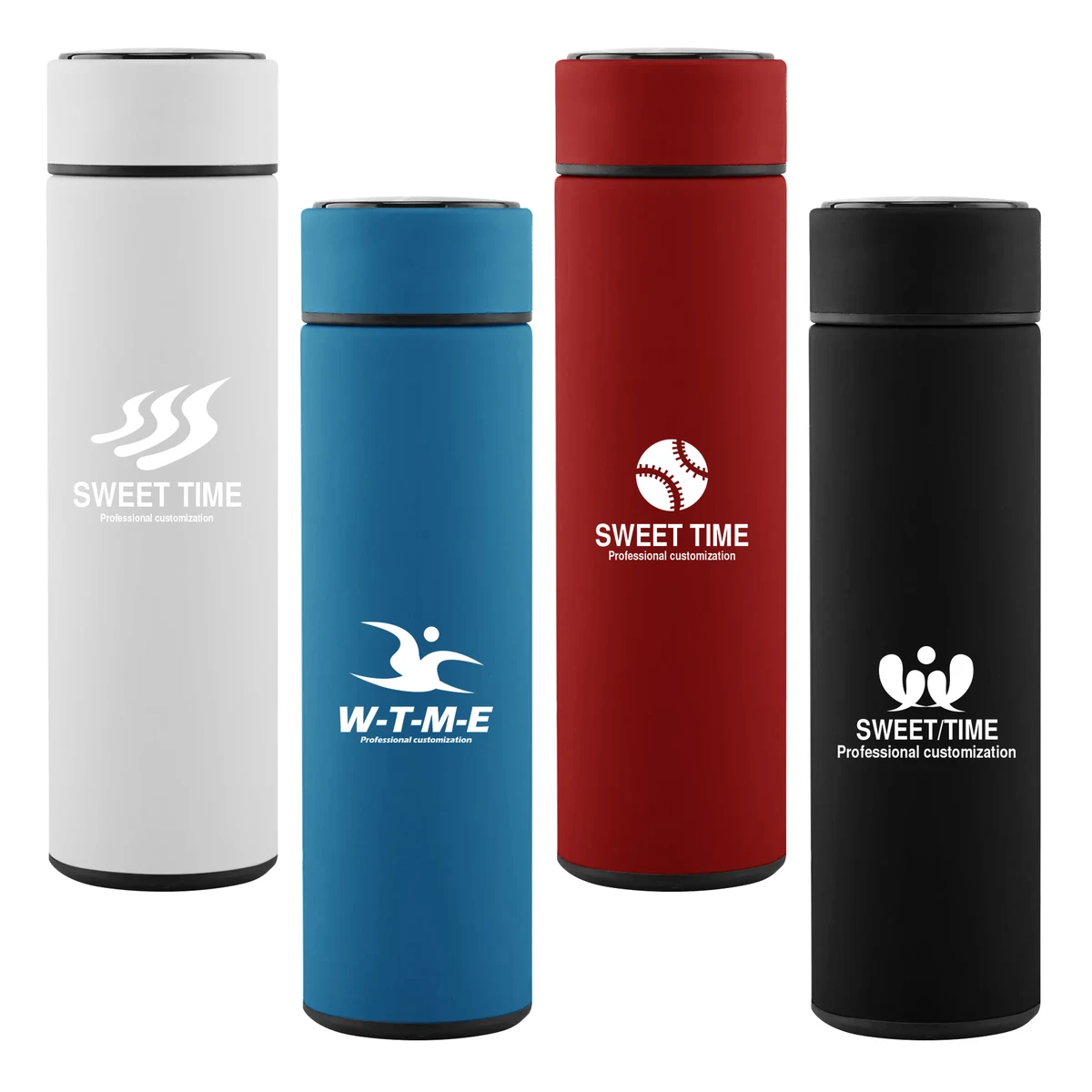 304 Stainless Steel Vacuum Insulated Water Bottle, custom water bottle with logo imprint 1