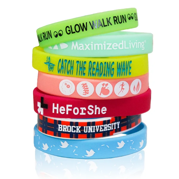 Pantone Matched Silicone Bracelet 1