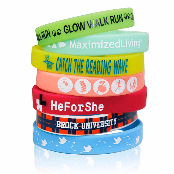 Pantone Matched Silicone Bracelet
