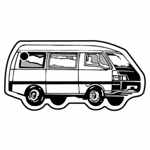 Van 4 Key Tag - Spot Color