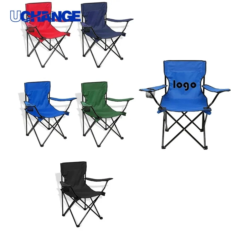 Portable Reclining Chair with Armrests for Leisure & Outdoor Relaxing 1